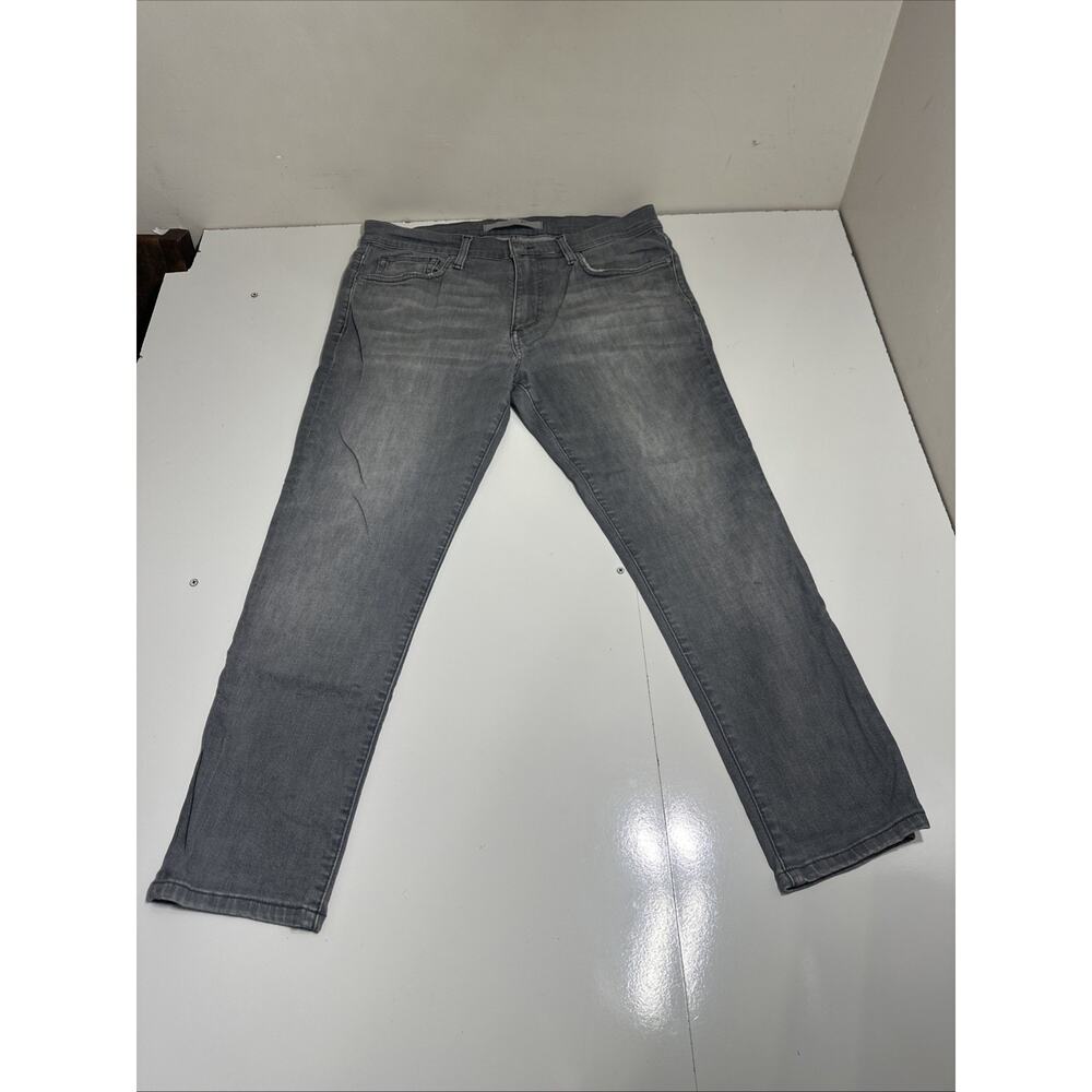 Joe's Jeans Women 33 Gray Dark Wash Slim Straight Leg Jeans